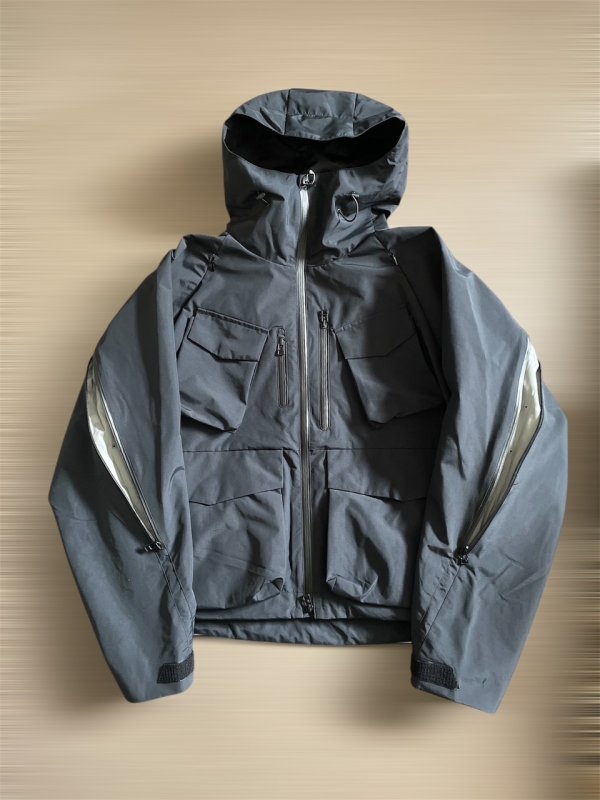 ROTOL ロトル SHELL PARKA BLACK ３ ROTOL | ロトル | VENTILATION SHELL PARKA | シェルパーカー