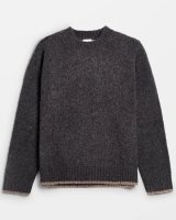画像: 【HOPE(ホープ)】Box Sweater/ Blue Brown Melange Yak