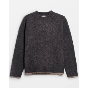 画像: 【HOPE(ホープ)】Box Sweater/ Blue Brown Melange Yak