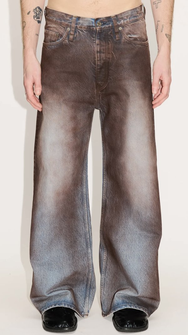 画像1: 【HOPE(ホープ)】Skid Jeans/ Blue Vintage Clay Coat