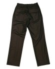 画像2: 【CREST(クレスト】Woollen Flannel Track Pants/ Brown