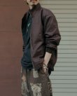 画像5: 【CREST(クレスト)】Woollen Flannel Track Jacket/ Black