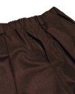 画像3: 【CREST(クレスト】Woollen Flannel Track Pants/ Brown