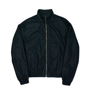 画像: 【CREST(クレスト)】Woollen Flannel Track Jacket/ Black