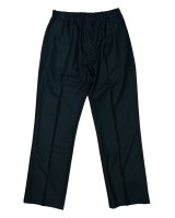画像: 【CREST(クレスト】Woollen Flannel Track Pants/ Black