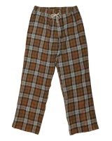 画像: 【CREST(クレスト】Flannel Relaxed Pants/ Brown
