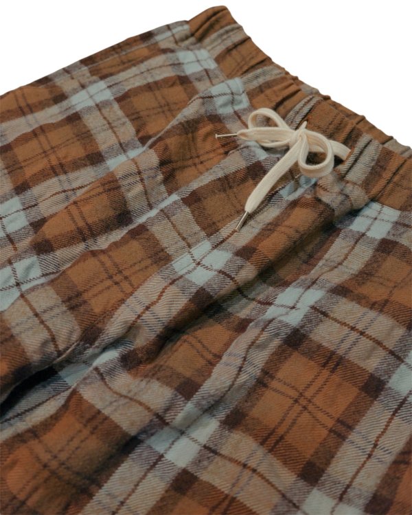 画像3: 【CREST(クレスト】Flannel Relaxed Pants/ Brown