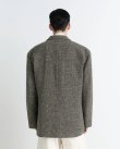 画像5: 【LEMAIRE(ルメール)】SHORT DOUBLE BREASTED COAT/ BLACK×BEIGE MELANGE