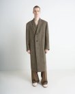 画像2: 【LEMAIRE(ルメール)】CHESTERFIELD COAT/ BLACK×STRAW MELANGE