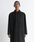 画像3: 【LEMAIRE(ルメール)】OVER COAT/ BLACK×GREY MELANGE