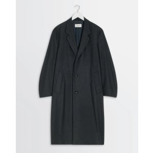 画像: 【LEMAIRE(ルメール)】SOFT CHESTERFIELD COAT/ ANTHRACITE×GREY