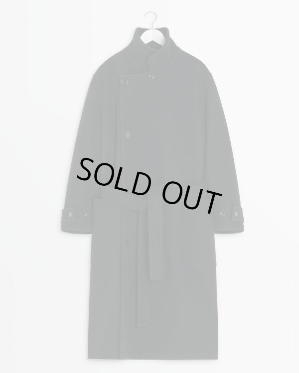 画像1: 【LEMAIRE(ルメール)】WRAP COAT/ BLACK