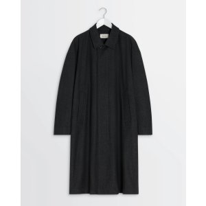 画像: 【LEMAIRE(ルメール)】OVER COAT/ BLACK×GREY MELANGE