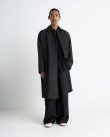 画像2: 【LEMAIRE(ルメール)】OVER COAT/ BLACK×GREY MELANGE
