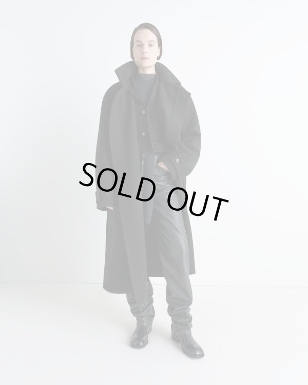 画像6: 【LEMAIRE(ルメール)】WRAP COAT/ BLACK