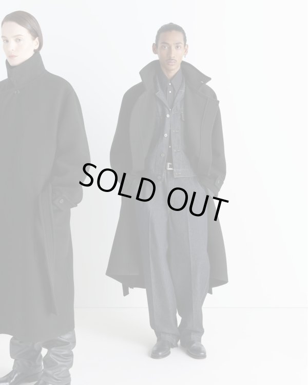 画像5: 【LEMAIRE(ルメール)】WRAP COAT/ BLACK