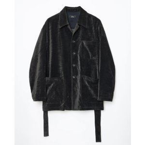 画像: 【ensou.(エンソウ)】Smoking Coverall / Sumi-dyed Black