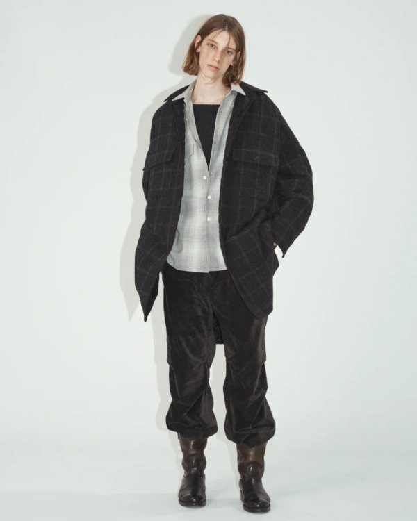 画像3: 【ensou.(エンソウ)】Derby Pants / Sumi-dyed Black