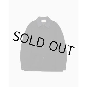 画像: 【MARKAWARE(マーカウェア)】TUXEDO COVERALL (POLWARTH TUXEDO CLOTH)  "BLACK”