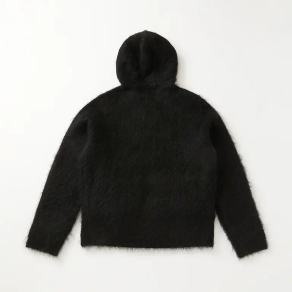 画像2: 【FAF(エフエーエフ)】Mohair Hoodie　””Black”