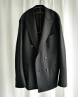 画像1: 【HEUGN(ユーゲン)】“Adam” WIDE STRIPE 6B - Navy