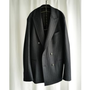 画像: 【HEUGN(ユーゲン)】“Adam” WIDE STRIPE 6B - Navy