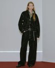 画像1: 【REVERBERATE(リバーバレイト)】FLOCKY PANTS(BAGGY) / BLACK