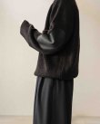 画像10: 【NAHYAT(ナヤット)】“THE CREWNECK SWEATER” Exclusive for VELVET/ BLACK×BROWN