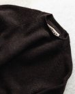 画像4: 【NAHYAT(ナヤット)】“THE CREWNECK SWEATER” Exclusive for VELVET/ BLACK×BROWN