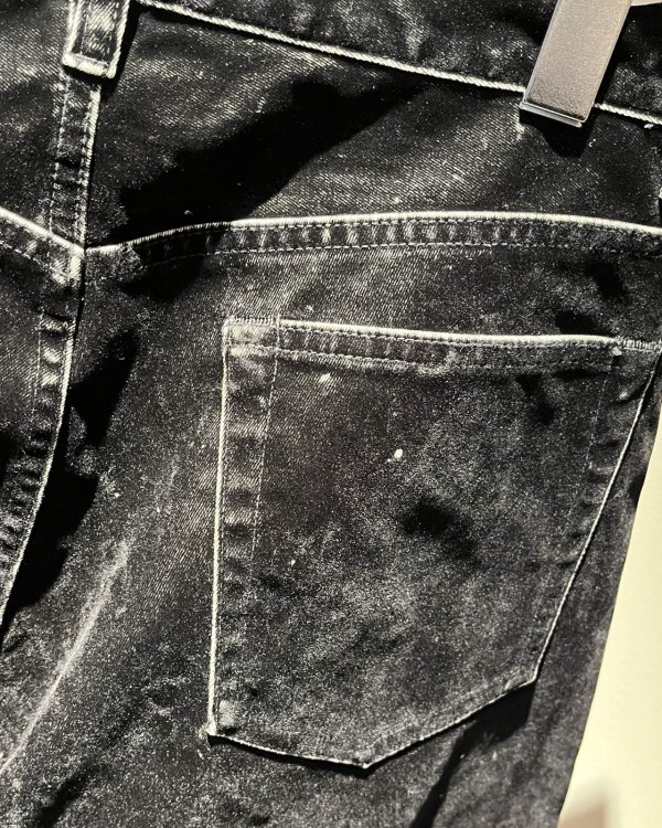 画像5: 【REVERBERATE(リバーバレイト)】FLOCKY PANTS(BAGGY) / BLACK