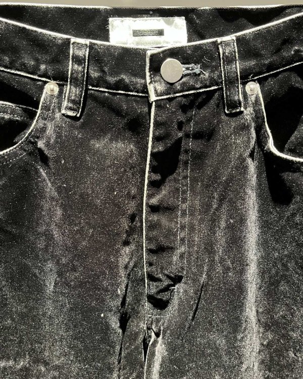 画像4: 【REVERBERATE(リバーバレイト)】FLOCKY PANTS(BAGGY) / BLACK