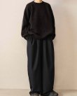 画像12: 【NAHYAT(ナヤット)】“THE CREWNECK SWEATER” Exclusive for VELVET/ BLACK×BROWN