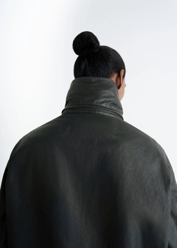 画像6: 【LEMAIRE(ルメール)】SHORT RAIN JACKET / ONYX