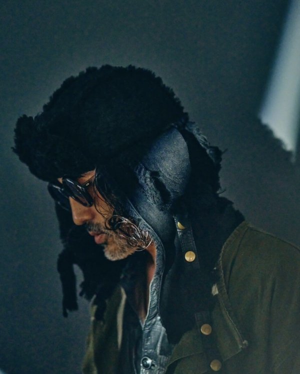 画像5: 【GOOD KARMA DEVELOPMENT(グッドカルマディベロップメント)】MOUTON BOMBER CAP"MOORE"/BLACK