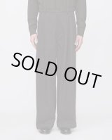 画像: 【IRENISA(イレニサ)】TWO TUCKS BUGGY PANTS /  DARK BROWN