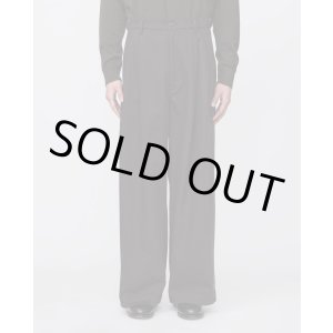 画像: 【IRENISA(イレニサ)】TWO TUCKS BUGGY PANTS /  DARK BROWN