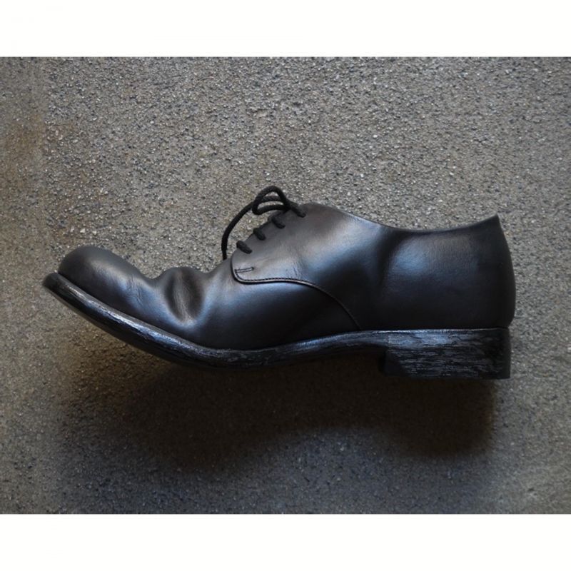 SUGINARI MORIMOTO（スギナリモリモト）】Lace Up Derby Shoes/Smooth Nubuck Black - VELVET