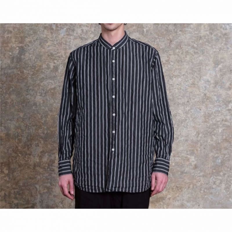 ☆セール CASEY CASEY FABIANO WITHOUT COLLAR SHIRT