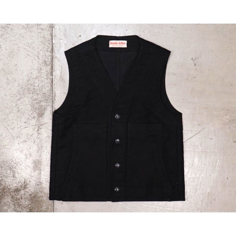 FRANK LEDER（フランクリーダー）】DEUTSCHLEDER VEST - VELVET