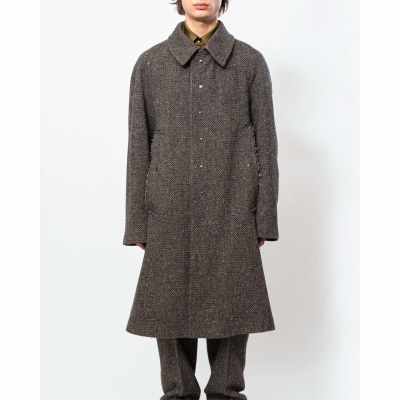 ポスターフレーム OMAR AFRIDI 21AW Balamacaan Coat TWEED