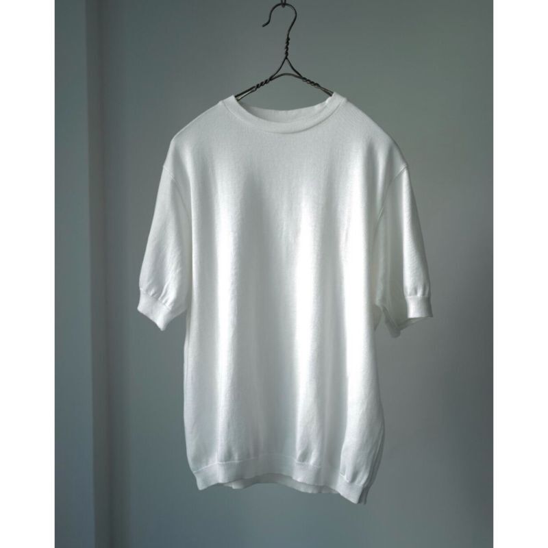 【HEUGN（ユーゲン）】“Joe” SHORT SLEEVE T-SHIRT/WHITE