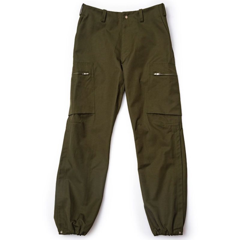 Omar Afridi 22ss side zipped trousers - ワークパンツ/カーゴパンツ