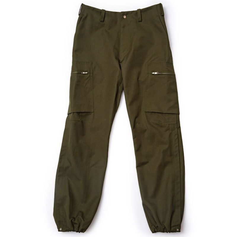 omar afridi SIDE ZIPPED TROUSERS-eastgate.mk