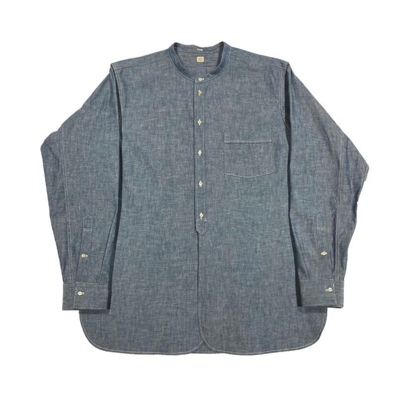 Taiga Takahashi 22ss BAND COLLAR SHIRT | www.darquer.fr