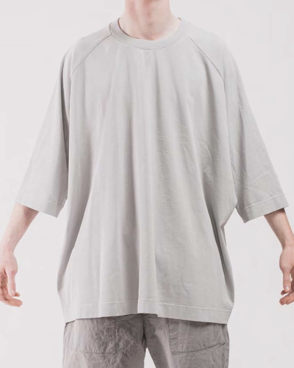 CASEY CASEY(ケイシーケイシー)】BIG RAG T-SHIRT/ Grey - VELVET