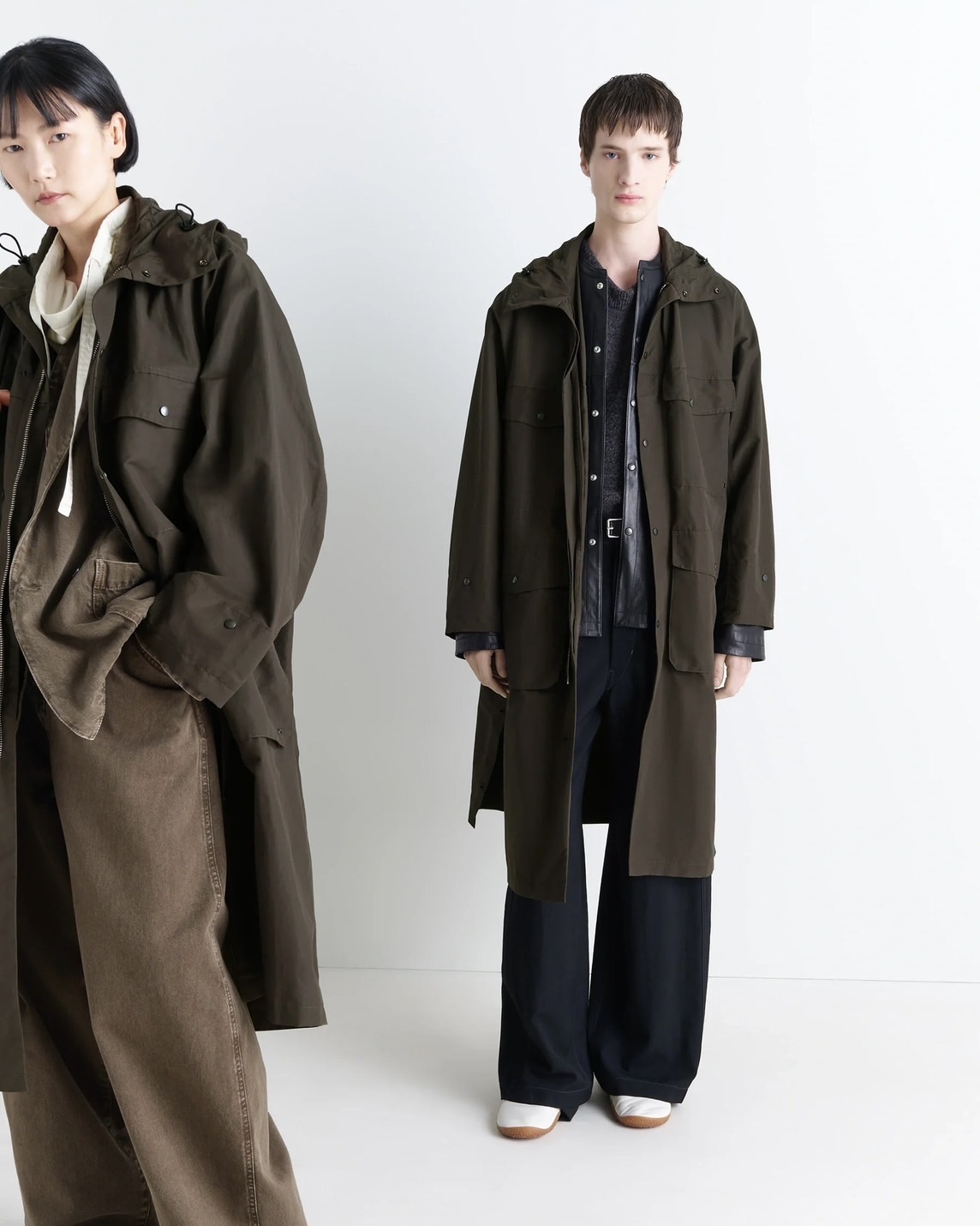 LEMAIRE(ルメール)】UTILITY RAINCOAT / DARK ESPRESSO - VELVET