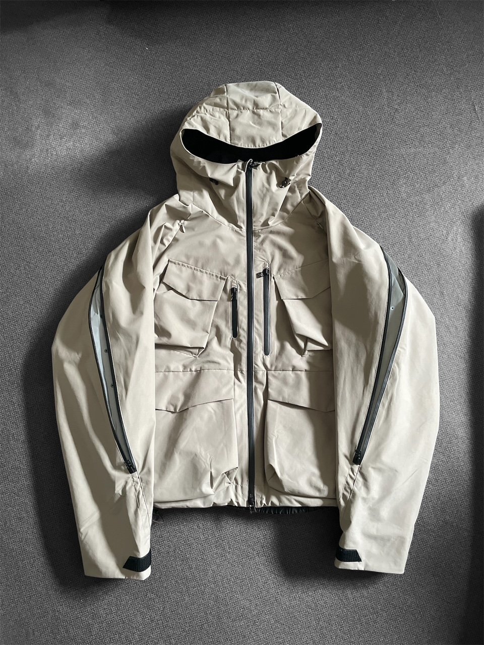 ROTOL(ロトル)】VENTILATION SHELL PARKA 3L ”GRAY” - VELVET